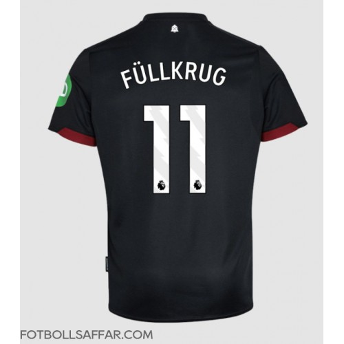 West Ham United Niclas Fullkrug #11 Bortatröja 2024-25 Kortärmad